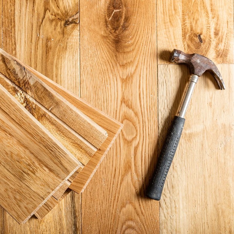 hardwood installation by Flooring Connection Outlet in San Antonio, TX